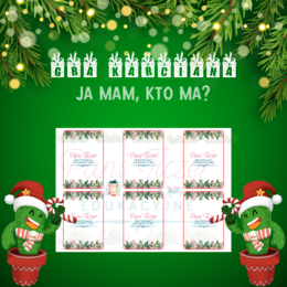Świąteczna gra JA MAM…KTO MA…? z kodami QR!