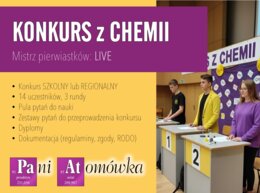 Klasa 7,8. Chemia. Konkurs chemiczny - Mistrz Pierwiastków: LIVE
