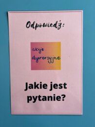 Karta - odpowiedź - pytania