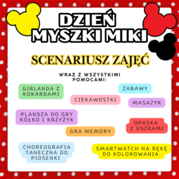 DZIEŃ MYSZKI MIKI - 18 LISTOPADA