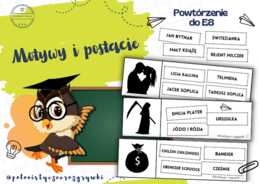 HIT!!! Motywy i postacie. Lektury. Bohaterowie. Egzamin ósmoklasisty