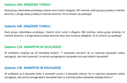 Maraton zadań krótkiej odpowiedzi