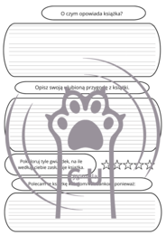 Karty Pracy z odpowiedziami do lektury „Cukierku, ty łobuzie!” Waldemara Cichonia