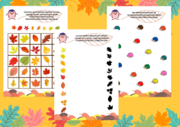 JESIENNE ZADANIA DLA PRZEDSZKOLAKÓW