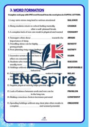 Winter Break B2 – kompletna karta pracy pod maturę (Vocabulary, Word Formation, Speaking)