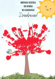 Plakaty do odbijania dłoni z okazji Dnia Babci i Dziadka