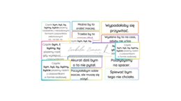 Pisownia różnych form czasowników z cząstkami - by, -bym, - byś, - byśmy, byście