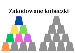 Zakodowane kubeczki - mega zestaw