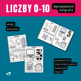 Wprowadzenie liczb 0-10 + kaligrafia liczb