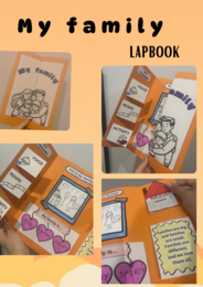 My Family - prosty lapbook w wersji PL/ENG