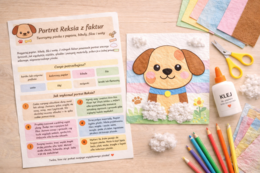 Portret Reksia z faktur