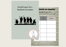 Znajdź kogoś, kto... Kamienie na szaniec