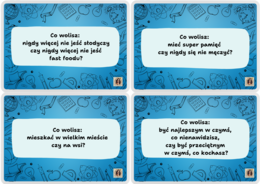 Gra integracyjna "Co wolisz?"