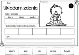 Zima - Układam zdania