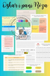 O odwadze i akceptacji w obliczu śmierci- stacje zadaniowe do lektury ,,Oskar i pani Róża"