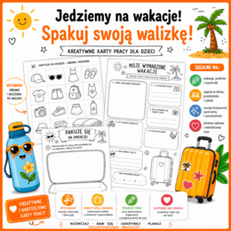 Jedziemy na wakacje! Spakuj swoją walizkę!