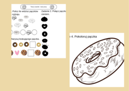 Tłusty czwartek - karta pracy
