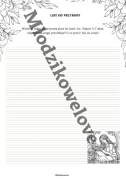 Wiosenny pakiet edukacyjny-samodzielne tworzenie wypowiedzi pisemnej oraz świadome formułowanie myśli