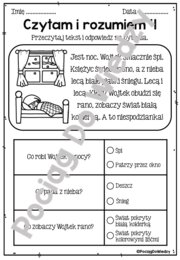 Zima - czytam i rozumiem