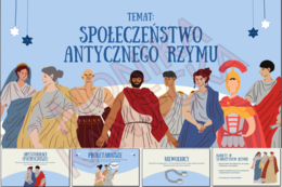 Społeczeństwo antycznego Rzymu - historia klasa 5 prezentacja