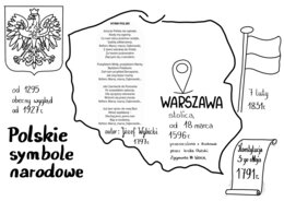 🇵🇱 Plakat i kolorowanka: Święta narodowe w Polsce by Alicja Soszka