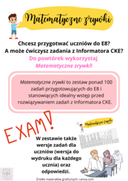 Matematyczne zrywki - E8 z matematyki