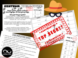 Misja specjalna: Działania na potęgach i pierwiastkach. Matematyczne wyzwanie dla kl. 7-8. Potęgi i pierwiastki.