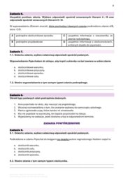 Karta pracy - części zdania, rodzaje zdań