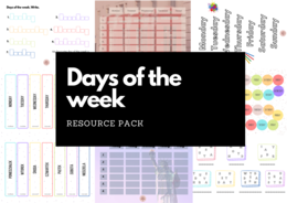 Days of the week - Resource Pack