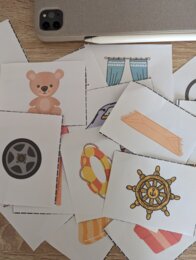 Użyj tych trzech przedmiotów i rozwiąż swój problem. Kreatywna gra.