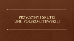 Unia polsko-litewska