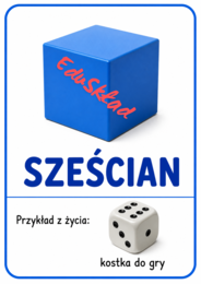 Bryły geometryczne – pakiet kolorowych plakatów do druku