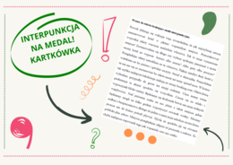 Interpunkcja na medal - kartkówka