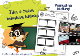 Film z życia bohatera lektury. Karta pracy