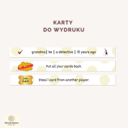 Past Simple - Kaboom Speaking Game | Sentence Building | The Detective Edition