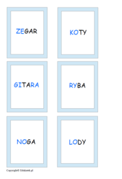 Sylabowe memory - nauka czytania