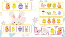 Układanka lewopółkulowa Wielkanoc