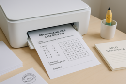 Karta pracy: Liczby całkowite – ćwiczenia z odejmowania