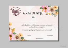 WKLEJKI DO KSIĄŻEK - ZAKOŃCZENIE ROKU 2025/2026