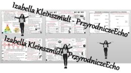 Zestaw 5 sketchnotek do przyrody w klasie 4 wykonanych w power point do edycji, PRZYRODA 4, dział V „Odkrywamy tajemnice zdrowia człowieka”