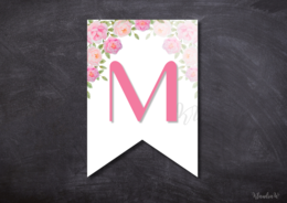 Dzień Mamy i Taty - girlanda do druku