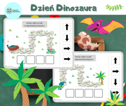 Dzień Dinozaura. Dinozaury. Zestaw zadań. Dyplom