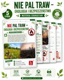 Nie pal traw - ekologia i bezpieczeństwo