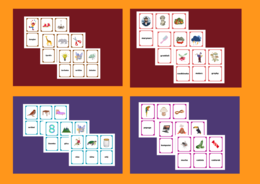 ORTOGRAFIA – wyrazy z „RZ”, "Ż", "Ó", "U" – memory - zestaw - 120 szt.