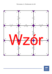 Tetromino - Dodawanie do 20 | matematyka