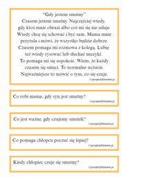 Czytanie ze zrozumieniem-poziom średni