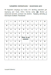 „Zaczarowana para”- doskonalenie dodawania i odejmowania