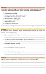 99 zadań z treści lektur z klas IV-VIII