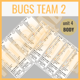 Bugs Team 2 unit 4 BO DY- zakładki do książki