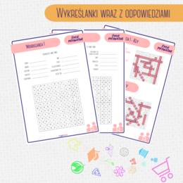 Wordsearch Book - 1400 słówek do matury i egzaminu 8-klasisty